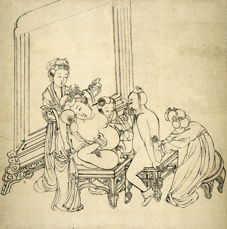 19th Century Asian Porn - Chinese Erotic Art â€“ Ferry Bertholet