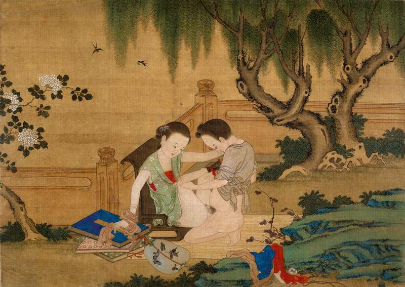 Dutch 18th Century Porn - Chinese Erotic Art â€“ Ferry Bertholet